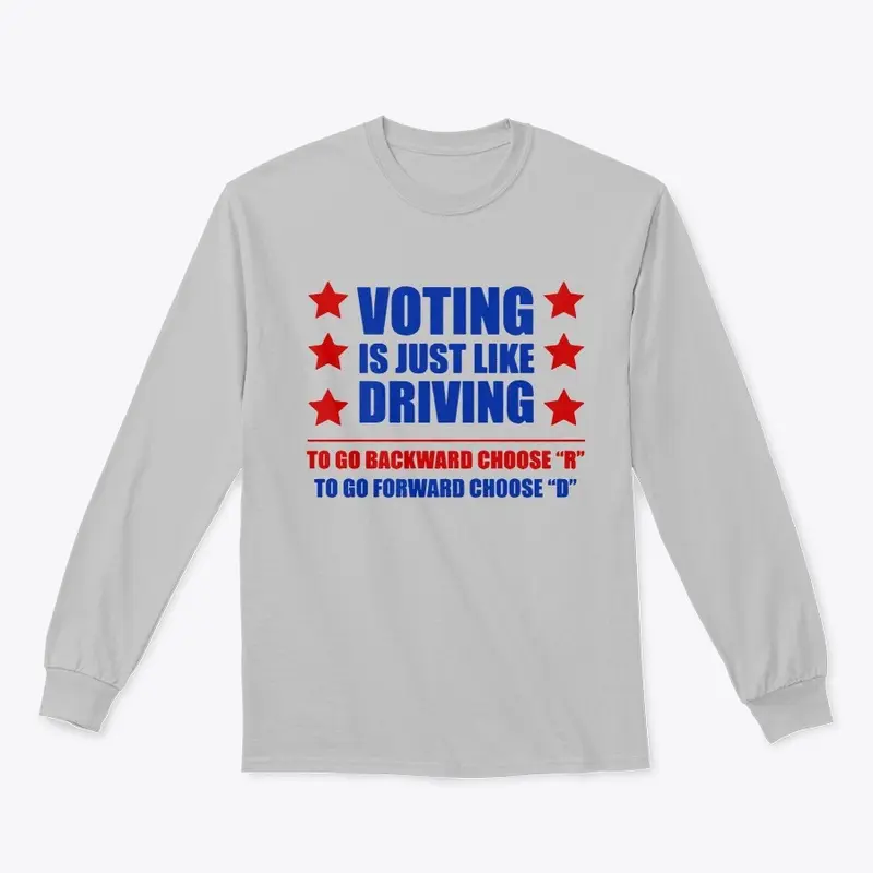 Voting is just like driving