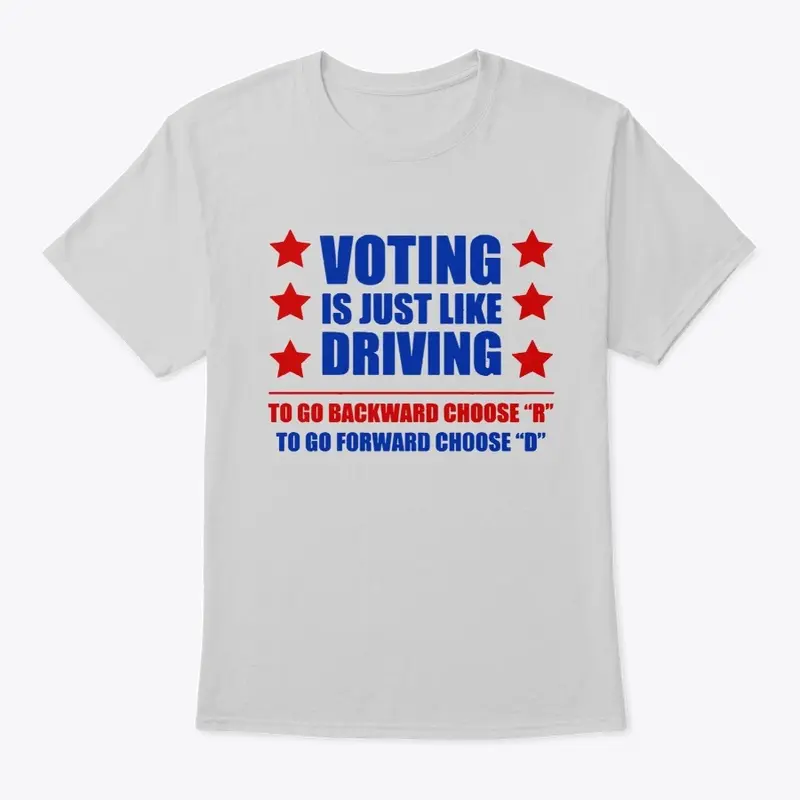 Voting is just like driving